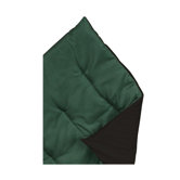 Solid Color Muslin Bedding Collection in Hunter and Black
