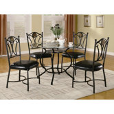 Alba 5 Piece Dining Set