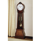 71.75" Clock in Brown