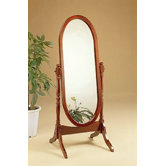 Redmond Cheval Mirror in Cherry