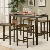 Freedom 5 Piece Counter Height Dining Set
