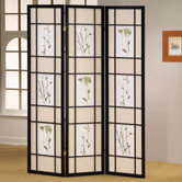 3 Panel Shoji Screen Room Divider