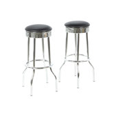 Ridgeway 29" Soda Fountain Bar Stool in Chrome