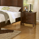 Audrey 3 Drawer Nightstand