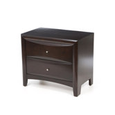 Applewood 2 Drawer Nightstand