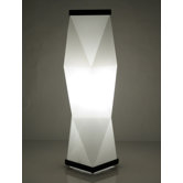Trovato Diamond Table Lamp in White