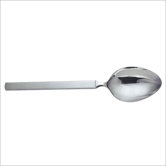 Dry  Serving Spoon in Mirror with Satin Handle by Achille Castiglioni
