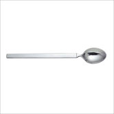 Dry 8" Long Drink Spoon in Mirror with Satin Handle by Achille Castiglioni