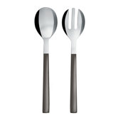 Santiago Salad Set with Black PVD Coating by David Chipperfield
