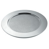 Disco Cesellato Decorated Round Tray by Alessandro Mendini