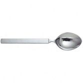Dry Dessert Spoon in Mirror with Satin Handle by Achille Castiglioni with Satin Handle