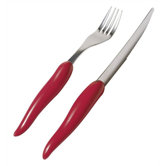 4 Piece Pizza Flatware Set by Massimo Giacon