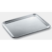 Ufficio Tecnico Alessi Rectangular Tray with Mirror Polished Edge