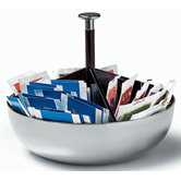 Pierre Charpin Three-Section Tea with Sugar Bag Holder
