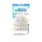 Wide-Neck Level-Four (6 months & Up) Feeding Nipple 3-Pack