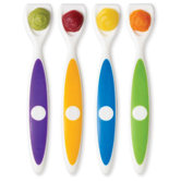 Assorted Long Spatula Spoon (Set of 4)