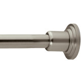 Marina Shower Rod Set in Satin Nickel