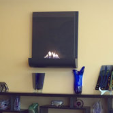 Vampa Wall Mounted Bio Ethanol Fireplace