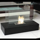 Fiamme Free Standing Bio Ethanol Fireplace