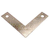 Galvanized Post L Strap