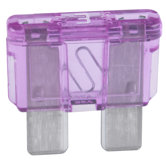 5 Count 3 Amp ATC Violet Blade Type Fuses ATC3