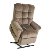Elegance Collection Medium 3-Position Lift Chair with Biscuit Back - Quick Ship