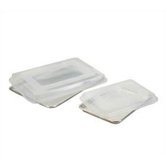 Natural Commercial 4 Piece Baking Sheet Set with Lids