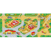 Play Carpet Construction Zone Kids Rug