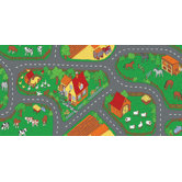 Play Carpet Down At The Farm Kids Rug
