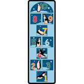 Play Carpet Penguin Hopscotch Kids Rug