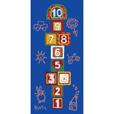 Jump 123 Hopscotch Kids Rug