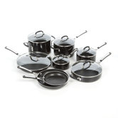 Simply Black Enamel 14-Piece Cookware Set