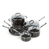Simply Black Enamel 10-Piece Cookware Set