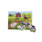 PBS 3 Layer Puzzle - Farm