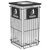 Clean Grid Outdoor Recycling Receptacle