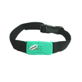 Pet Tag Pro No Bark Small Collar in Green