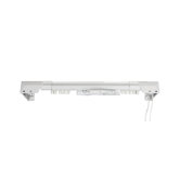 White Traverse Heavy Duty Single Rod Center Open