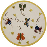 Playful Flutter Kids Rug