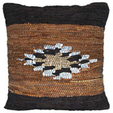 Matador Leather Chindi Accent Pillow
