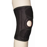ProStyle Knee Wrap Open Patella in Black