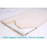 All-in-One Organic Cotton Changing Table Pad Coverlet