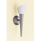 Wandleuchte "Leika" in Nickel matt