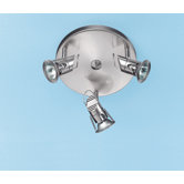 25cm Deckenrondell "Minit" in Nickel matt