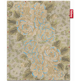 Non-Flying Blue Floral Rug
