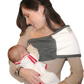 Baby Bond Small / Medium Original Nursing Cover in Charcoal