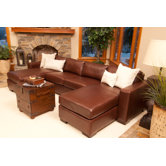 Del Mar Leather Sectional