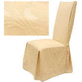 Damask Dining Chair Slipcover (Set of 4)