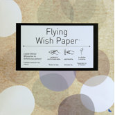 Fliegendes Wunschpapier "Flying Wish Paper&reg;" mit Circles-Dekor