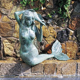 Sea Life Mermaid Fountain