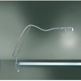 Halogen Tischleuchte "Arketto" in Grau lackiert